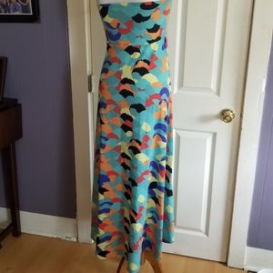 LuLaRoe maxi skirt size large